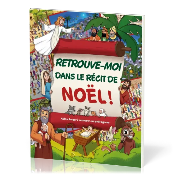 Retrouve-moi dans le récit de Noël ! - Aide le berger à retrouver son petit agneau