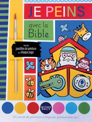 Je peins avec la Bible - Avec des pastilles de peinture