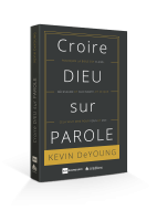 Croire Dieu sur parole - Pourquoi la Bible est claire, nécessaire et suffisante...