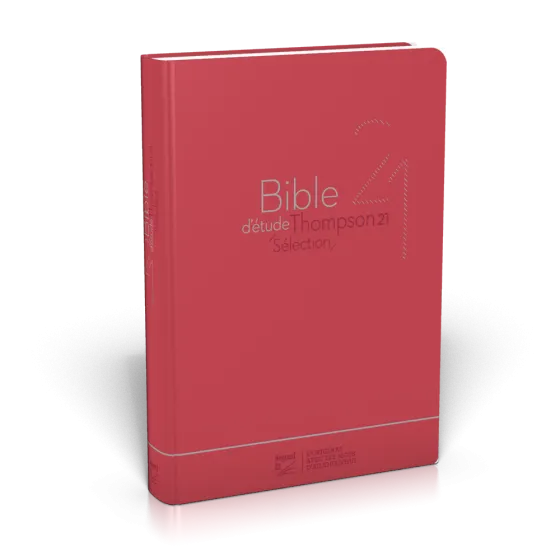 Bible d'étude Thompson 21 Sélection - couverture souple rouge