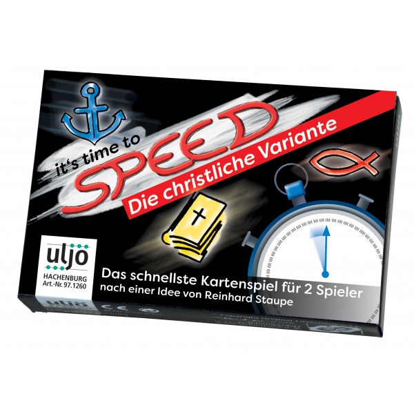 Speed - La variante chrétienne - Jeu de carte de rapidité pour 2 joueurs