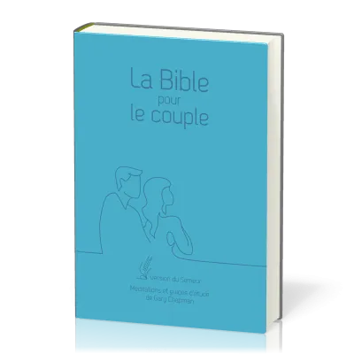 Bible du Semeur 2015 pour le couple, souple bleu
