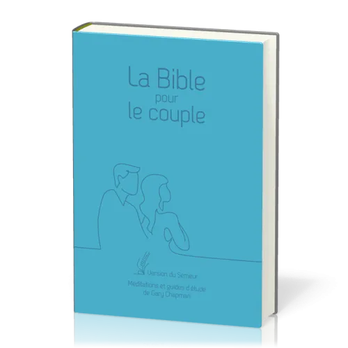 Bible du Semeur 2015 pour le couple, souple bleu