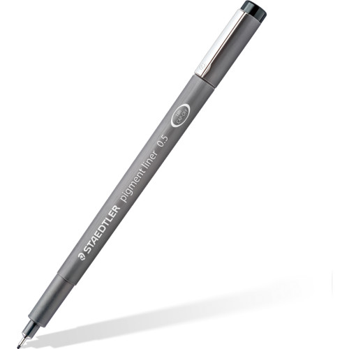 STYLO STAEDTLER PIGMENTLINER noir0.1mm -pour Bible