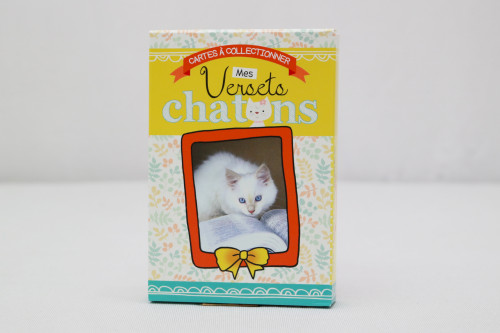 Mes versets chatons- cartes à colorier