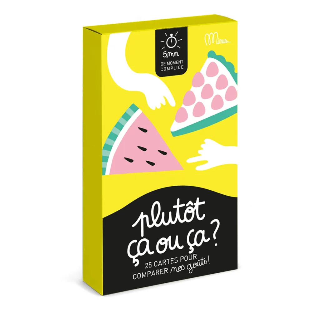 Chacun ses goûts ! 25 cartes pour comparer vos goûts...