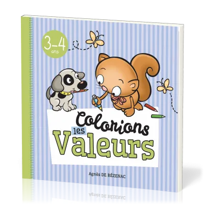 Colorions les valeurs 3-4 ans