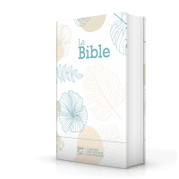 Bible Segond 21 compacte (premium style)  - couverture rigide toilée matelassée motif feuilles