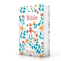 Bible Segond 21 compacte (Premium Style) - couverture rigide toilée matelassée motif fleuri