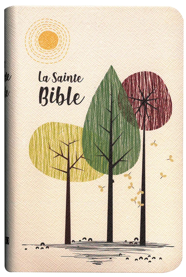 Bible Segond 1910 compacte souple similicuir 3 arbres