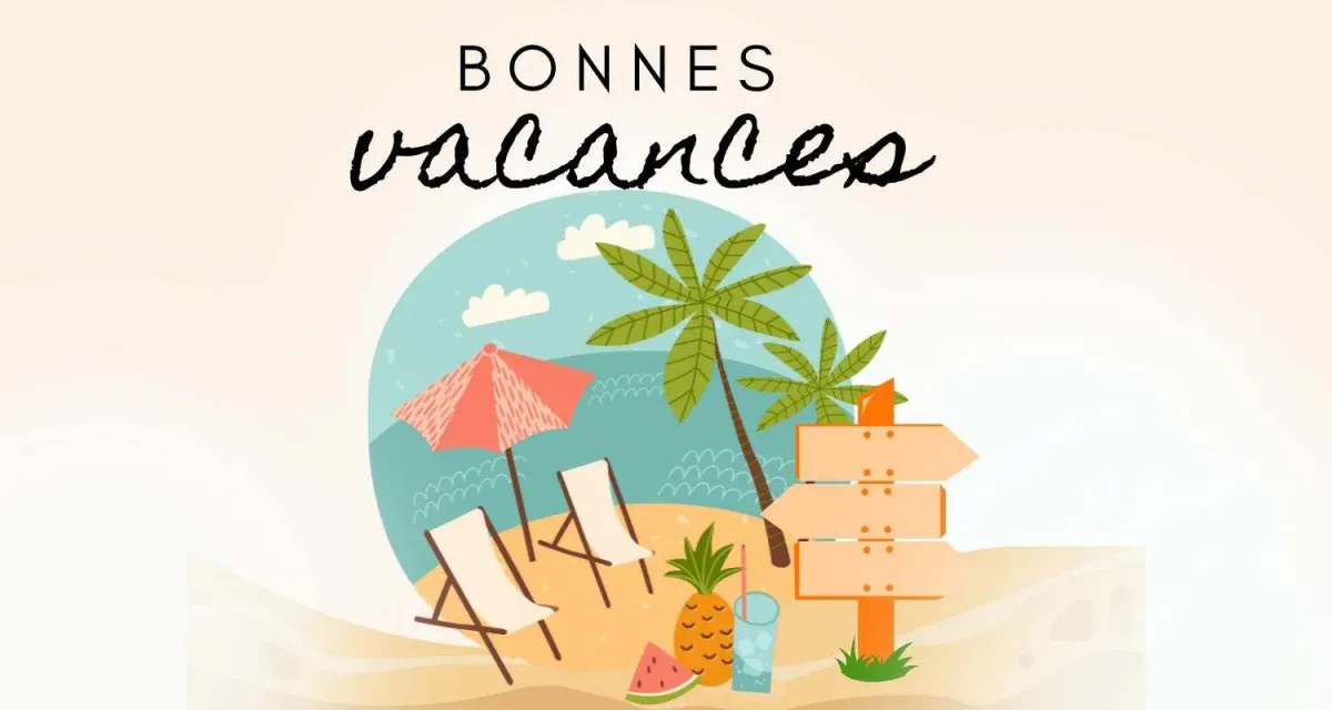  7 au 18 juillet (2 semaines)  
 OUVERT LE MATIN du mardi au samedi 
 20 juillet au 10 août (3 semaines) 
 FERMÉ 
 ⚠️ pas d'envoi via notre boutique en ligne dès le 15 juillet mais toujours possible de commander, il faudra juste patienter pour la livraison  